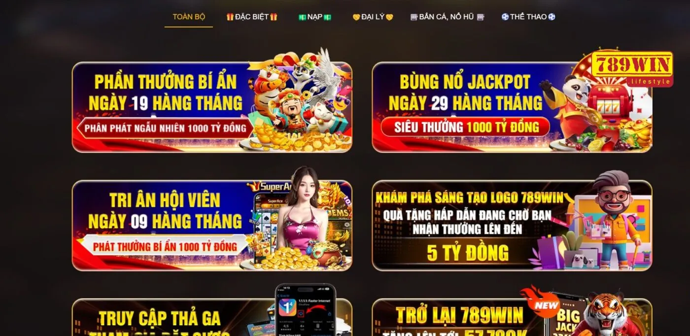 Quy định về khuyến mãi 789Win