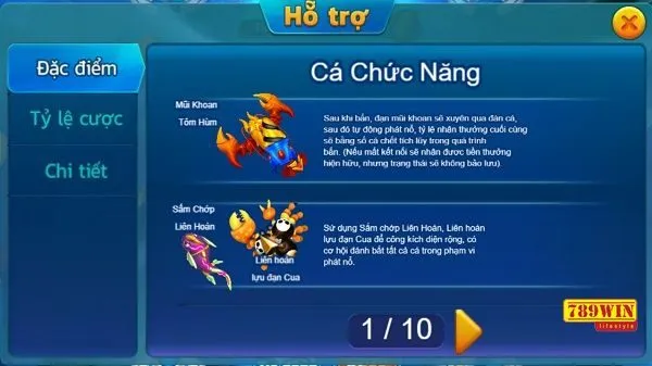 Hướng dẫn cách chơi Jili nổ cá đến rồi 789win chi tiết