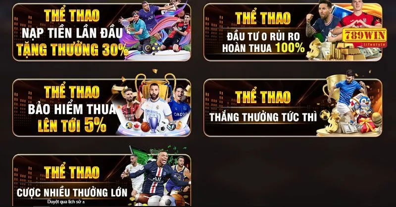 Lụm lúa từ ưu đãi thể thao