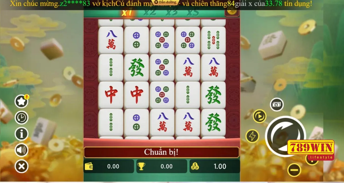 Tựa game quay hũ lấy cảm hứng từ game mạt chược