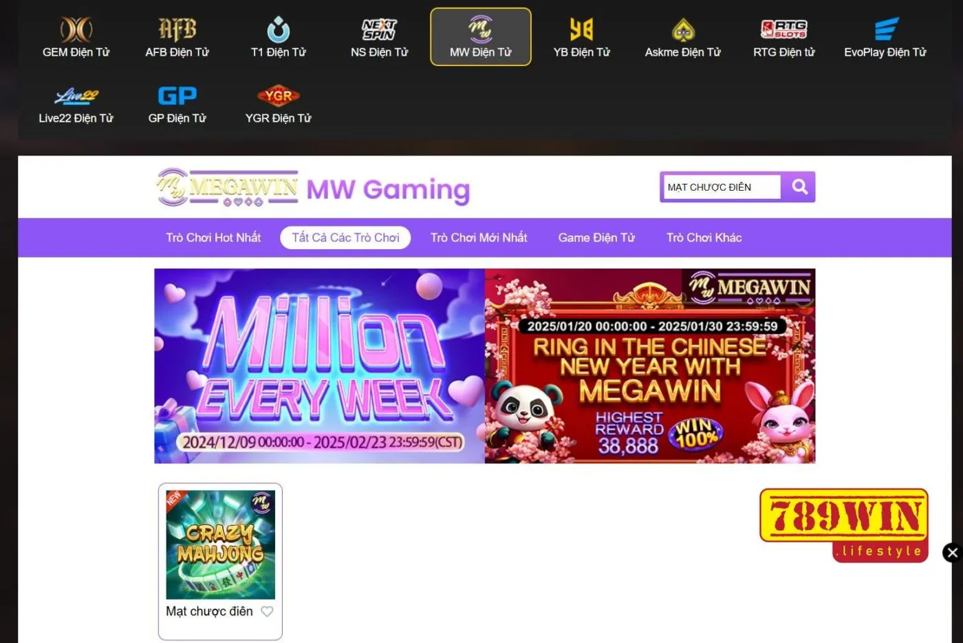 Hướng dẫn chơi Mạt chược điên 789Win cho cược thủ mới trải nghiệm 