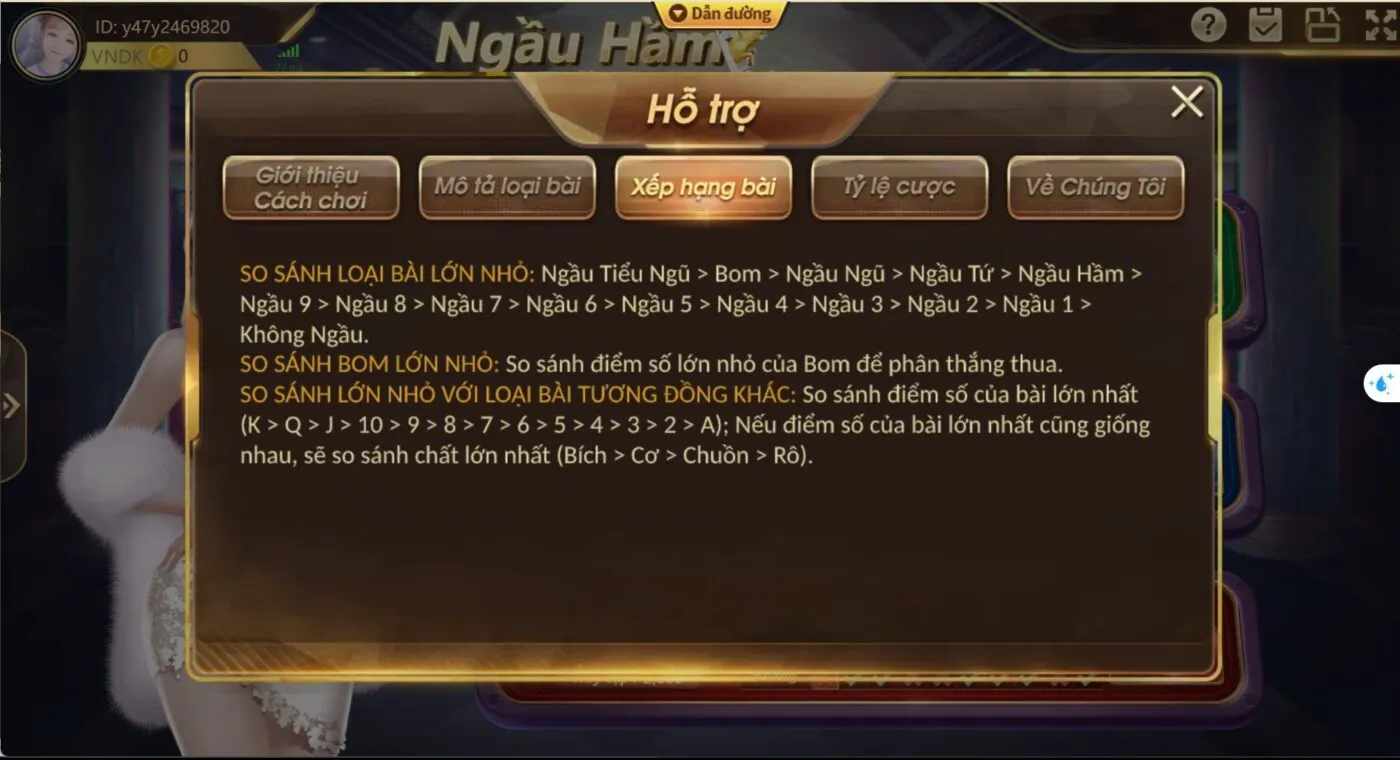 Quy tắc tính điểm bài ngầu hầm trăm người 