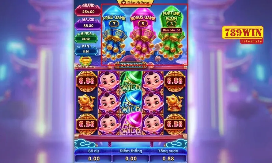 3 tính năng của trò chơi