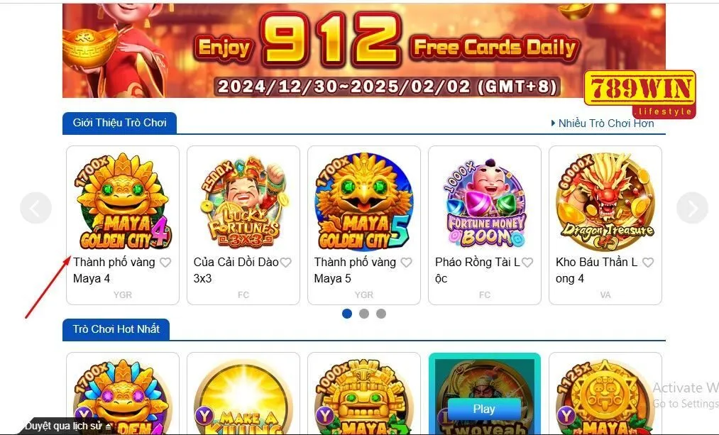 Chơi game Thành phố vàng Maya 4 tại 789win