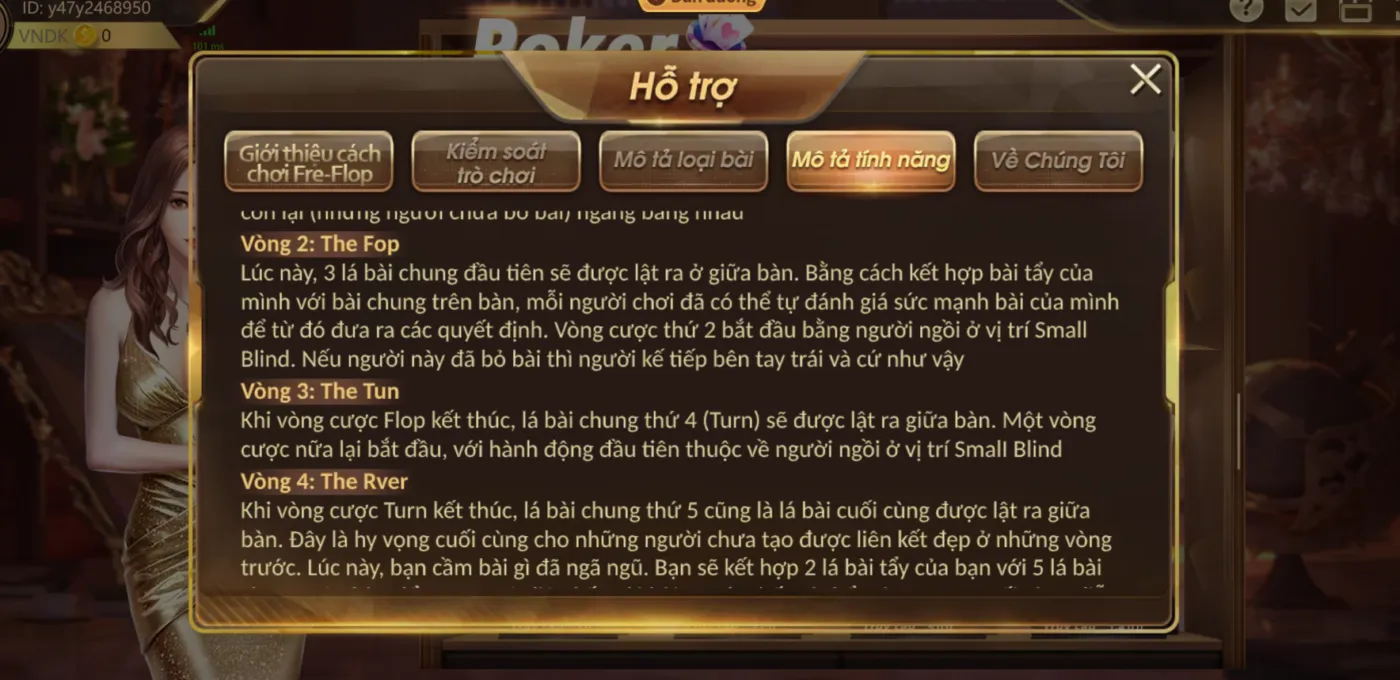 4 vòng chơi chủ yếu của Xì Tố 789win