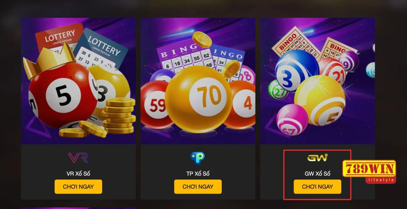 Xổ số VN 30 giây là trò chơi thuộc sảnh GW xổ số của 789win