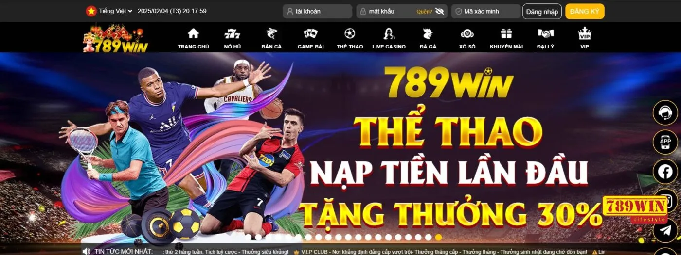 Cập nhật khuyến mãi mới nhất của nhà cái cá cược 789Win